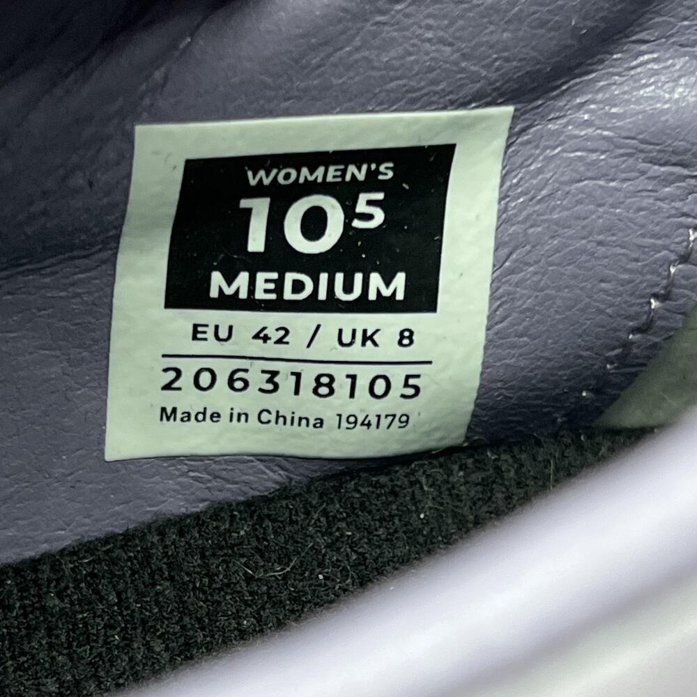 KURU Roam Classic Court Shoes Women Size 10.5 Purple Leather Comfort Sneakers - Picture 8 of 8